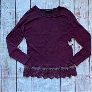 Women’s Long Sleeve Shirt / Blouse by brand Attention Size Small BNWT